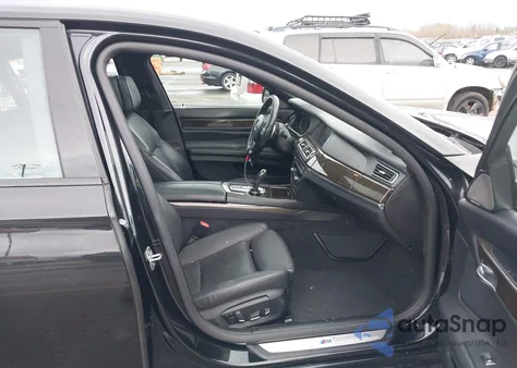 2014 BMW 750I from USA, damaged, VIN WBAYA8C5XED499800